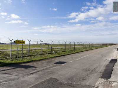 La perimetrale dell'aeroporto
